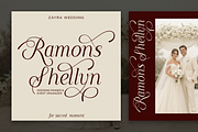 Elegant Wedding Serif - Rapodhite, a Serif Font by Font Liner (Thumbnail 3 of 13)