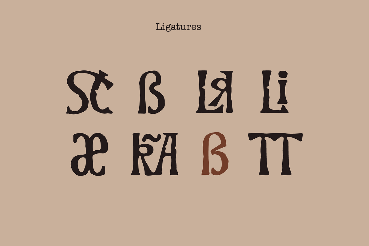 Eastern Blackletter – Byzantine Font, a Blackletter Font by kaer_shop (Photo 9 of 12)