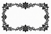 Elegant Floral Border Vector Design,, an Illustration by Amazin_art (Thumbnail 14 of 26)