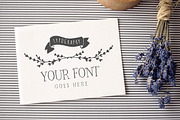 • Typography • Logo • Invitation •, a Product Mockup by show it better (Thumbnail 1 of 5)
