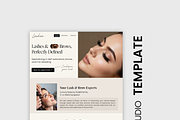Eyelashes Salon Wix Studio Website, a Wix Template by Kitteeh (Thumbnail 10 of 11)