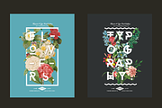 Flowers And Type, a Layer Style Add-On by Timberline Co (Thumbnail 2 of 8)