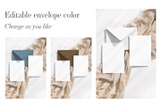 5x7 Card EnvelopeMockupCanva8e2c5b32, an Advertising Mockup by PawMockups (Thumbnail 4 of 12)