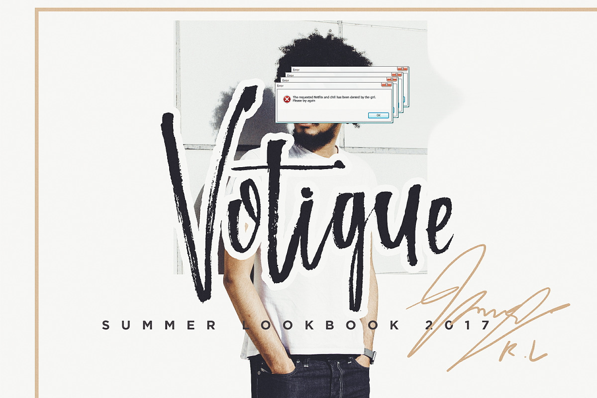 Keep Scrolling handwritten font, a Script Font by Ian Irwanwismoyo (Photo 10 of 12)
