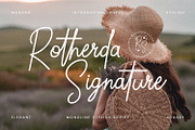 Rotherda - Signature, a Handwritten Font by Hasbi Creative (Thumbnail 1 of 12)