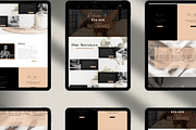 spa website, massage therapists, a Websites & App Template by Prodesign (Thumbnail 2 of 4)