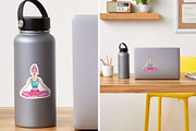 Watercolor Yoga Set, a Healthcare Illustration by Tabiti (Thumbnail 17 of 30)