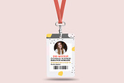ID Card With Lanyard PSD Mockup, an Object Graphic by Sinlatown (Thumbnail 2 of 8)