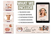 Makeup Artist Marketing Mini Bundle, a Social Media Template by Branding by Kellsey (Thumbnail 2 of 5)