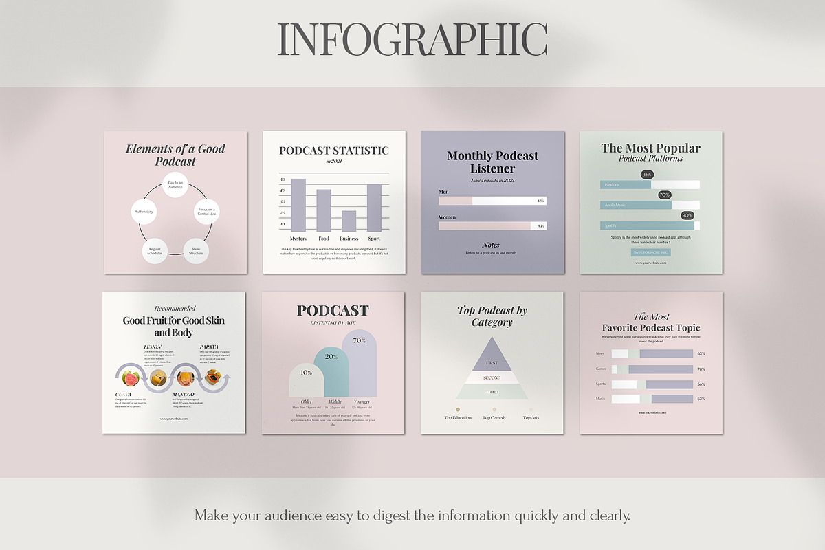 Instagram Podcast Starter Kit, a Social Media Template by Analogi Studio (Photo 12 of 27)