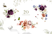 4-in-1 Watercolor Floral Bundle 02, an Illustration by Karma (Thumbnail 7 of 34)