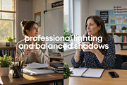 School Teacher Stock Photo Bundle, a Person Photo by Selenique Studio (Thumbnail 4 of 8)