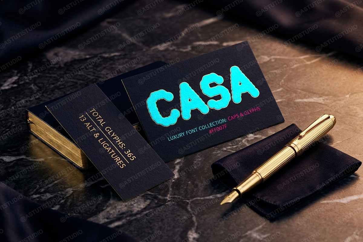Casa | Elegant Serif Typeface, a Serif Font by Astuti Studio (Photo 19 of 24)