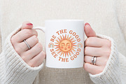 Boho Retro PNG Sublimation, a Seasonal Illustration by Designking (Thumbnail 2 of 3)