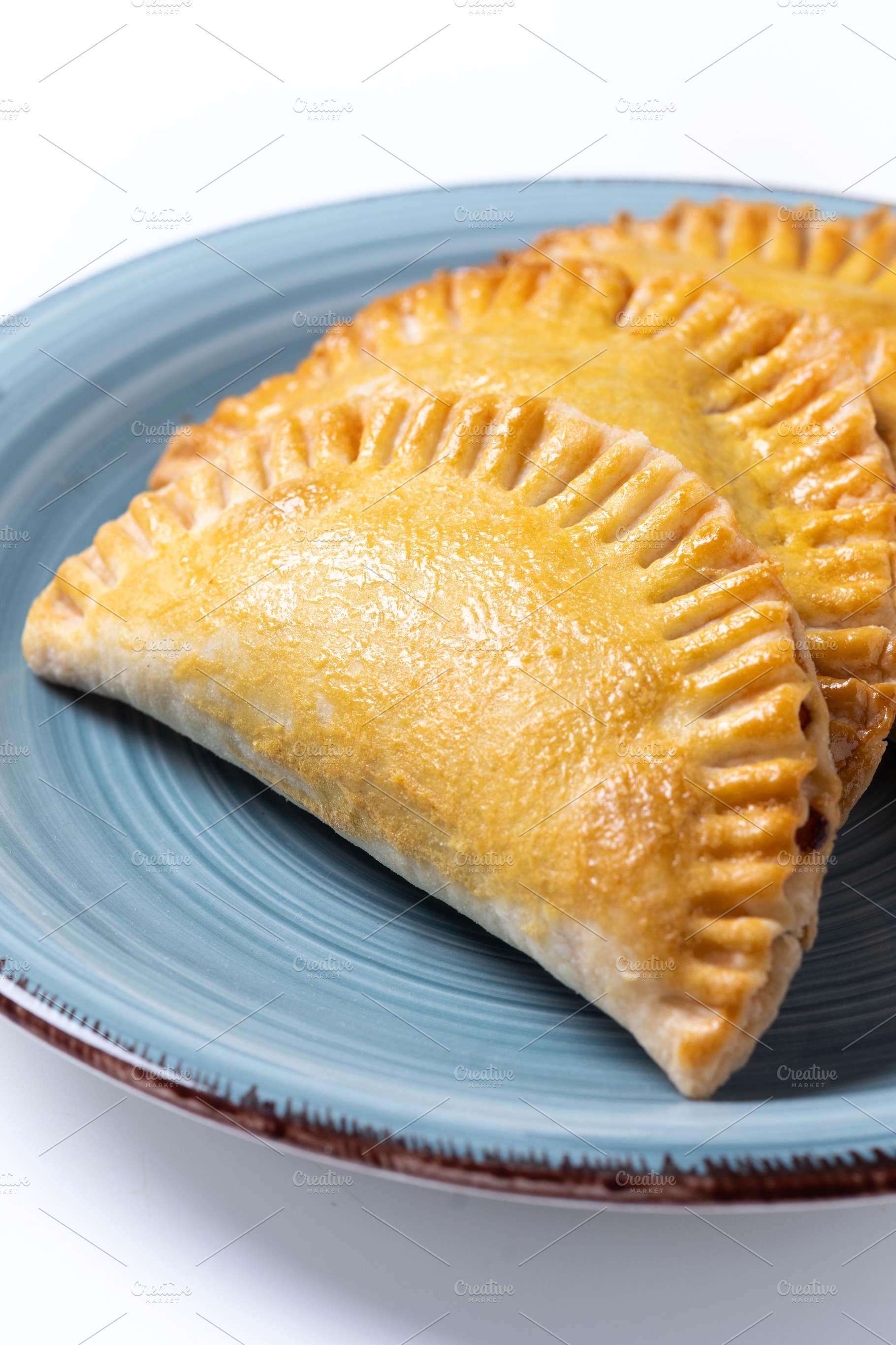 Golden baked empanadas, a Food & Drink Photo by etorres69