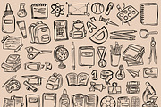 Back to school. Funny school doodles, an Object Graphic by Black Orchid (Thumbnail 2 of 5)