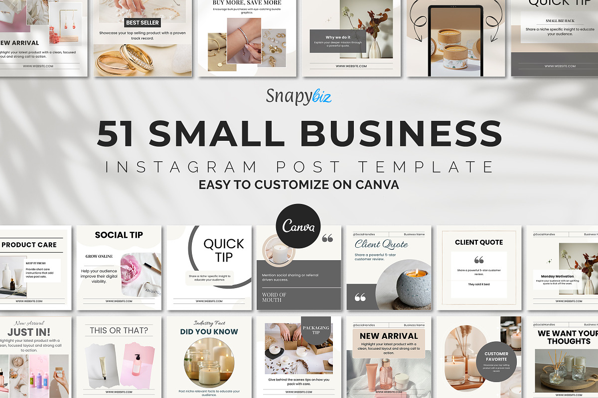Small Business Canva Instagram Post