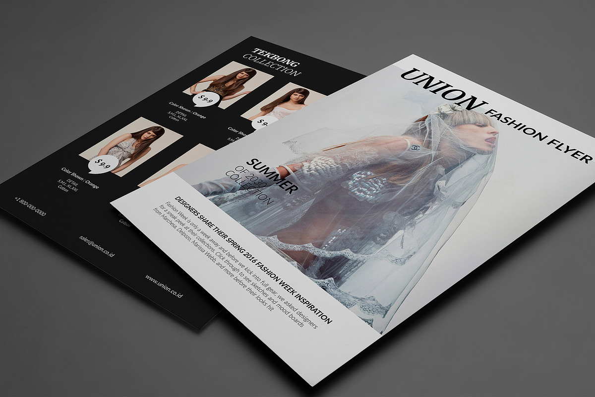 Union - Fashion Flyer Vol2, a Flyer Template by Incools Stokie (Photo 4 of 4)