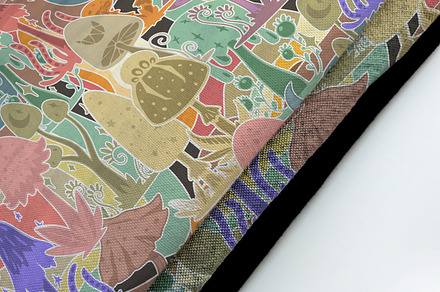 Retro Mushroom, a Wallpaper Graphic by AAN Seamless Shop