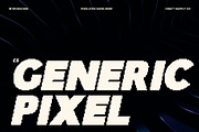 CS Generic Pixel, a Sans Serif Font by Craft Supply Co. (Thumbnail 1 of 8)
