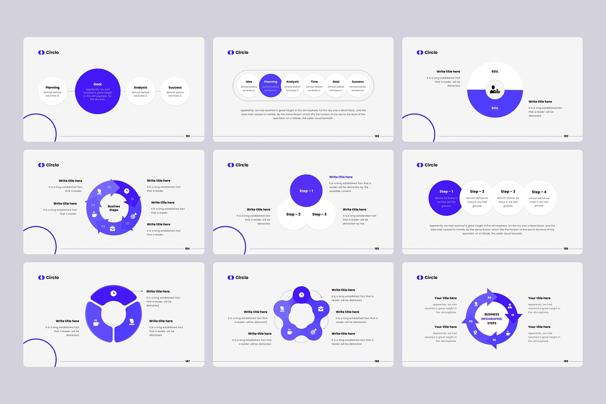 Circlo- Animated Keynote Template, a Presentation Template by MNML Agency (Photo 34 of 62)