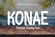 KONAE | Summer San Serif Display, a Sans Serif Font by twinstd (Thumbnail 1 of 10)