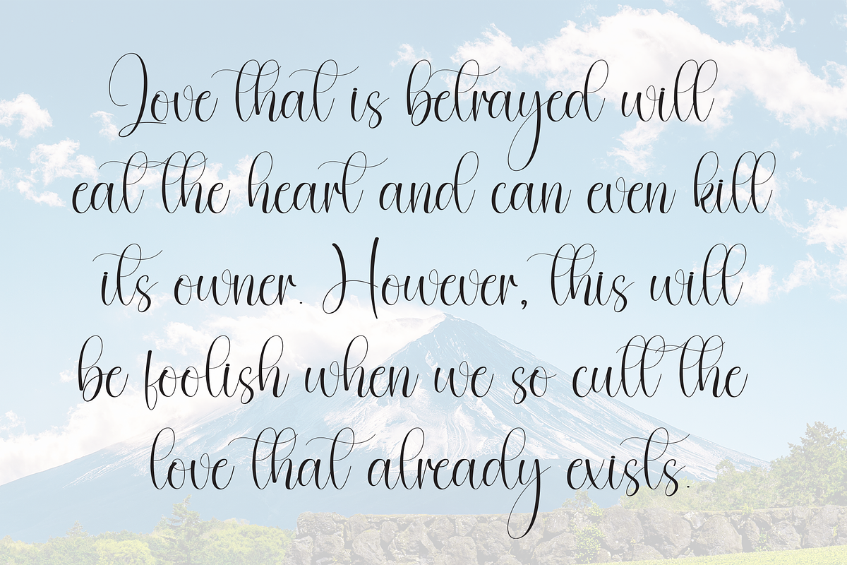 Bodycount | Script Font, a Handwritten Font by Scratchones (Photo 6 of 9)