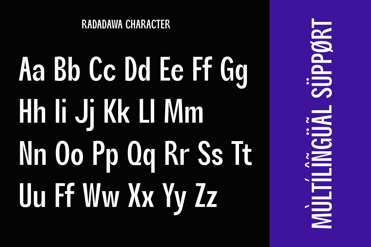 Radadawa, a Sans Serif Font by ArimaType (Photo 9 of 10)