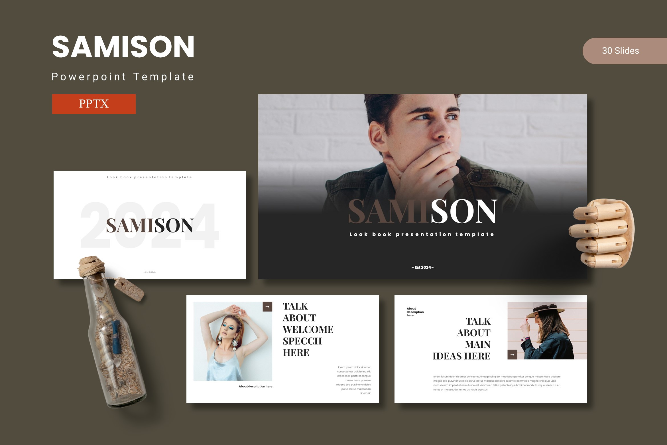 Samison - Powerpoint Template, a Presentation Template by Fannan Studio