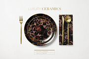 Velvet Noir Floral prints & elements, a Pattern Graphic by Pink Linen (Thumbnail 10 of 14)