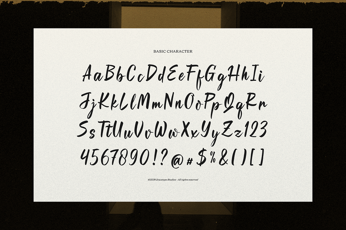 Fouragoh | Handwritten Script, a Font by gracetype_studio (Photo 10 of 12)