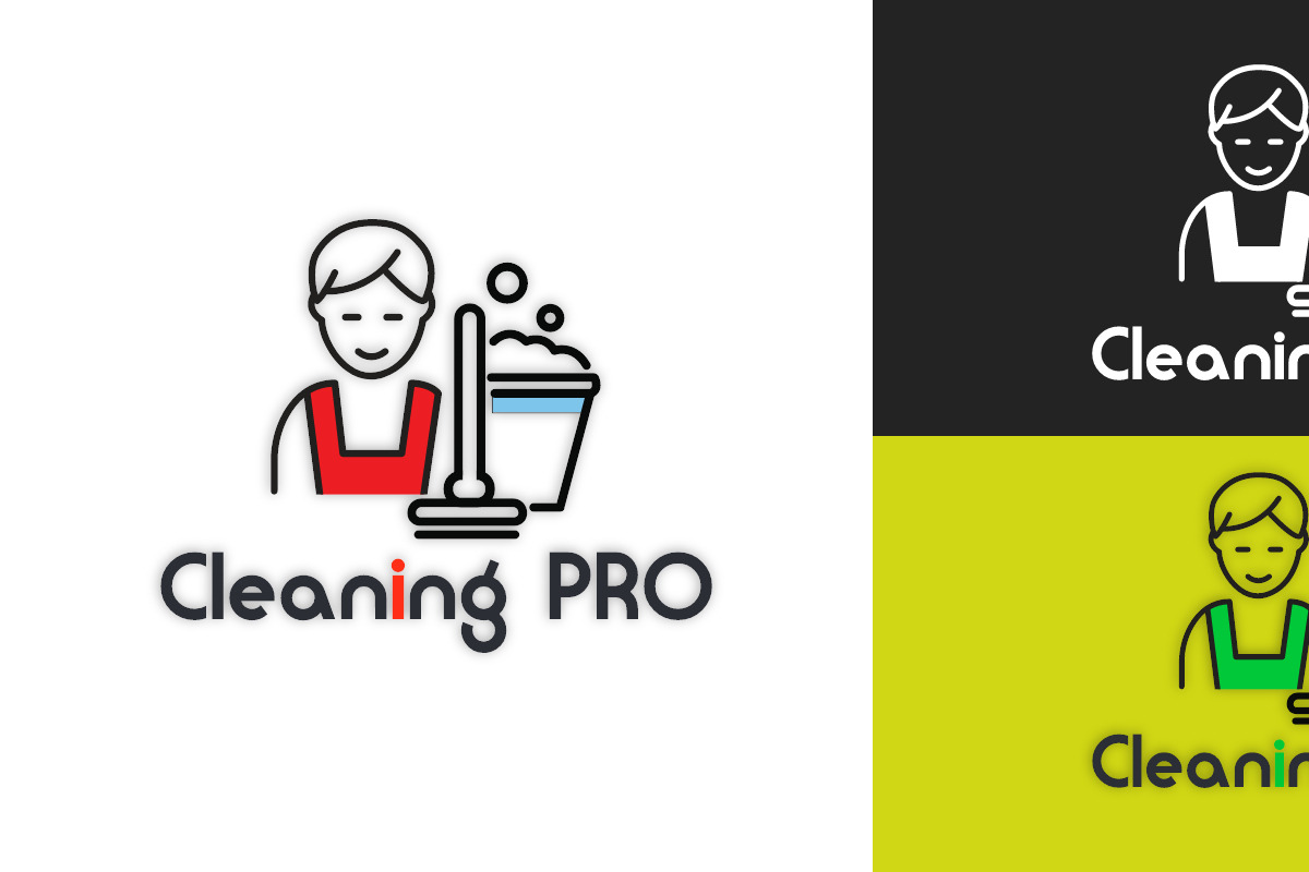Cleaning Business Logo Template, a Branding & Logo Template by Techno Digitz (Photo 2 of 2)