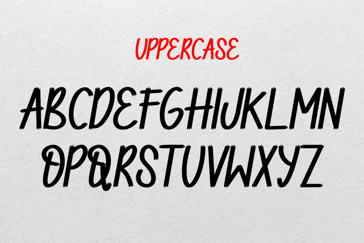 Quintyl - Brush Font, a Sans Serif Font by ENATIVE (Photo 2 of 5)