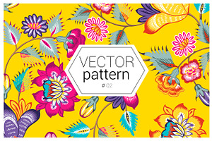 VECTOR CHINTZ SEAMLESS PATTERN