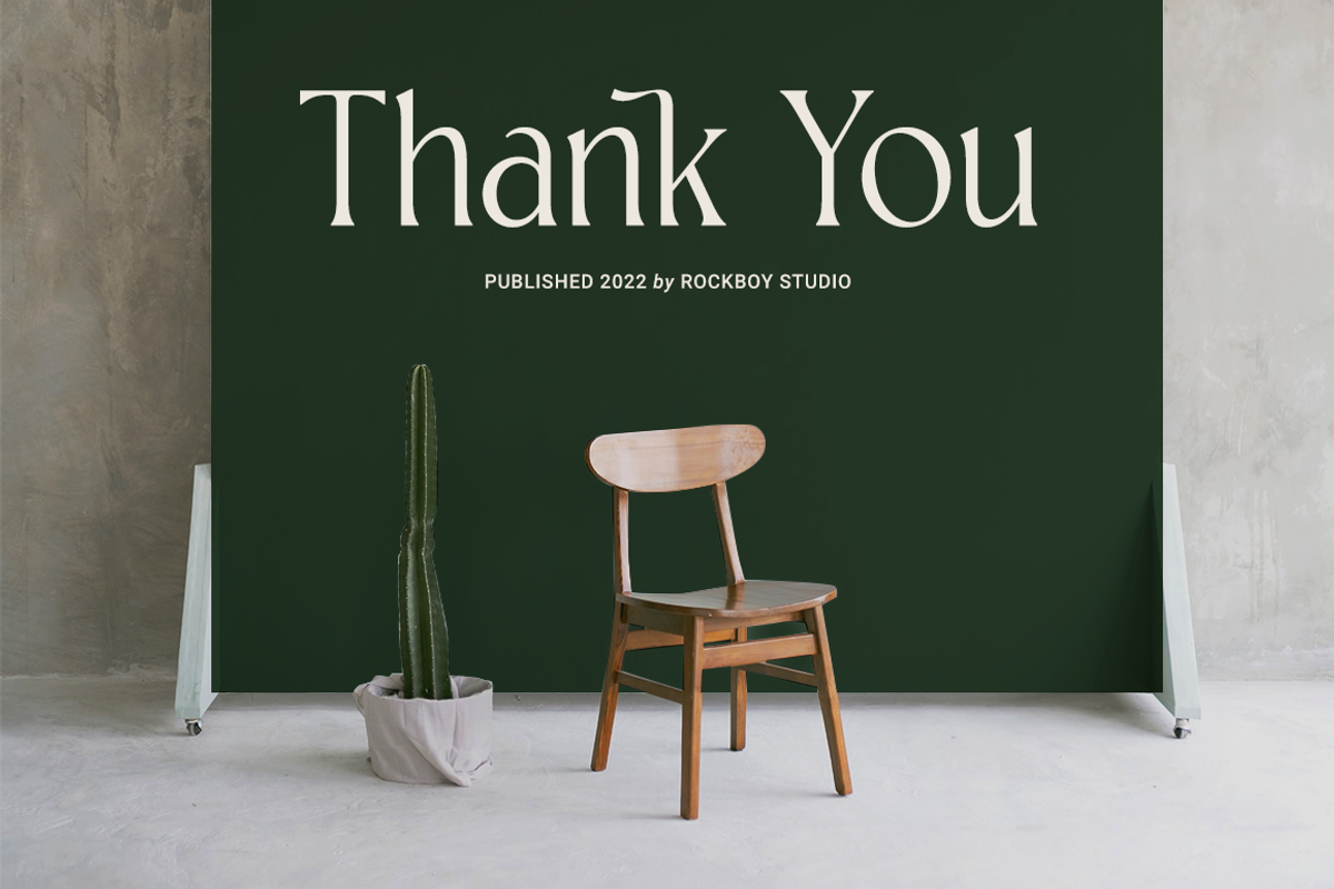 Academia - Modern Stylish, a Serif Font by RockboyStd (Photo 12 of 12)