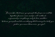 Mahogany Script, a Script Font by Areatype (Thumbnail 8 of 8)
