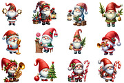 Christmas Gnome Musicians Sublimatio, an Illustration by Designworld (Thumbnail 2 of 5)