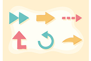 social media arrows, an Object Illustration by studiogstock