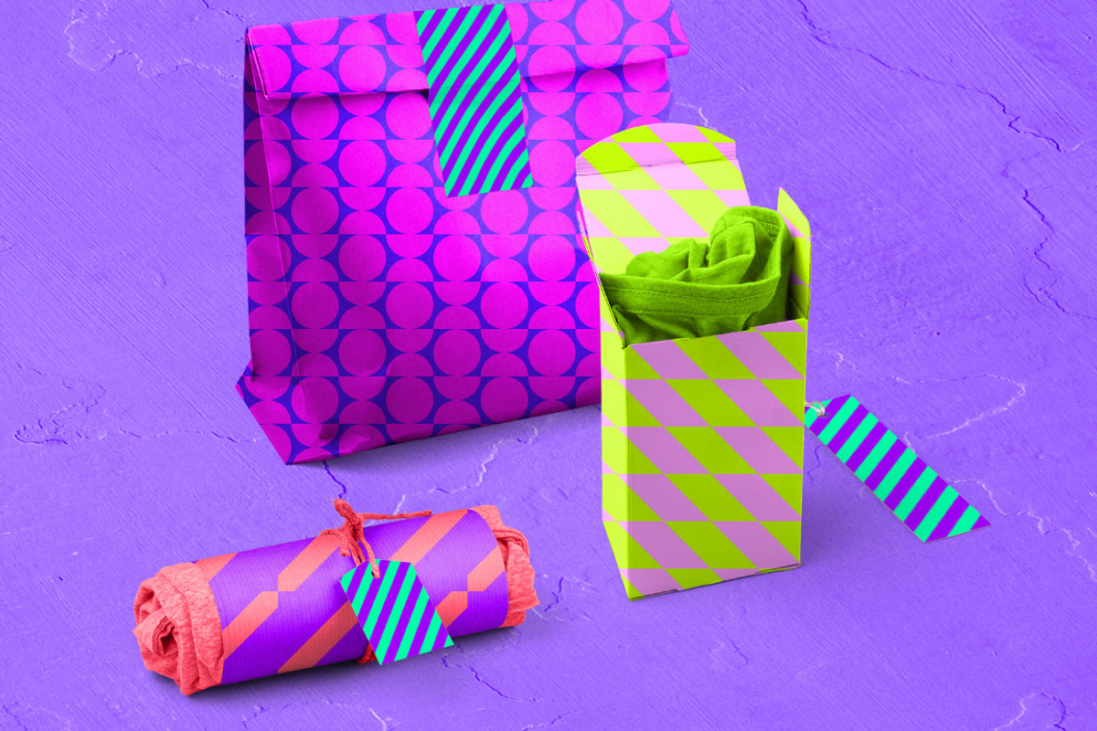 Playful Geometric Blocks, a Pattern Graphic by Pulpixel Design (Photo 5 of 9)