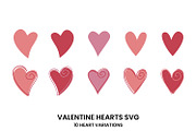 Valentine Heart SVG, a Graphic by PinkHouseCollection (Thumbnail 1 of 3)