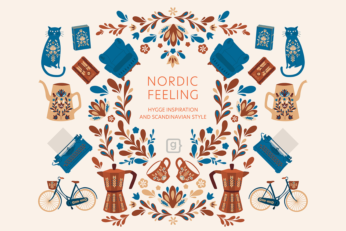 Nordic Feeling, Scandinavian Art, an Animal Illustration by Chus Moreno Studio (Photo 2 of 16)