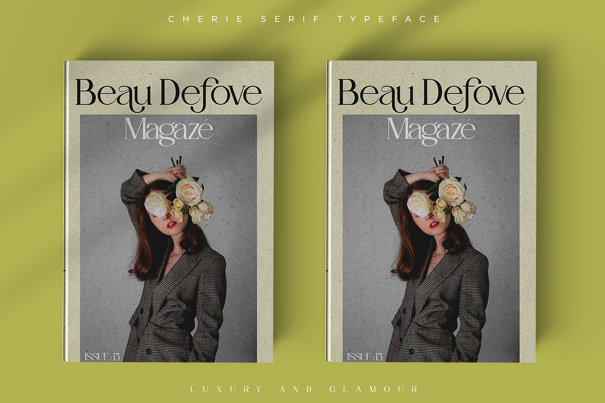 Cherie | Classic Modern Serif, a Serif Font by Pentagonistudio (Photo 9 of 11)