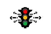 Modern Traffic Light Silhouette, a Graphic by musafir_fashion (Thumbnail 7 of 14)