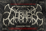 Cobweb Death Metal Font, a Blackletter Font by Fonday Studio (Thumbnail 1 of 12)