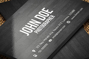 Creative Wooden Business Card, a Business Card Template by Creativetacos (Thumbnail 1 of 3)