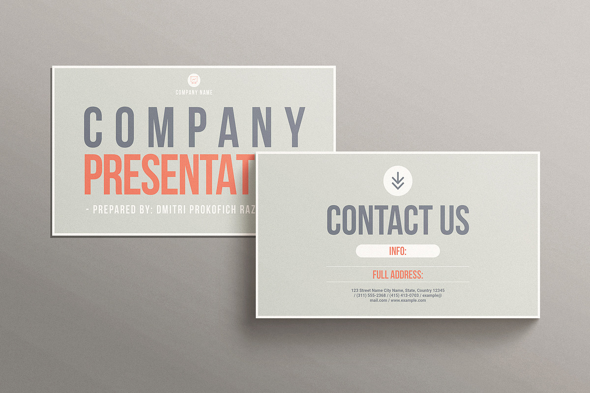 Company Profile Presentation, a Presentation Template by E-Type (Photo 6 of 6)