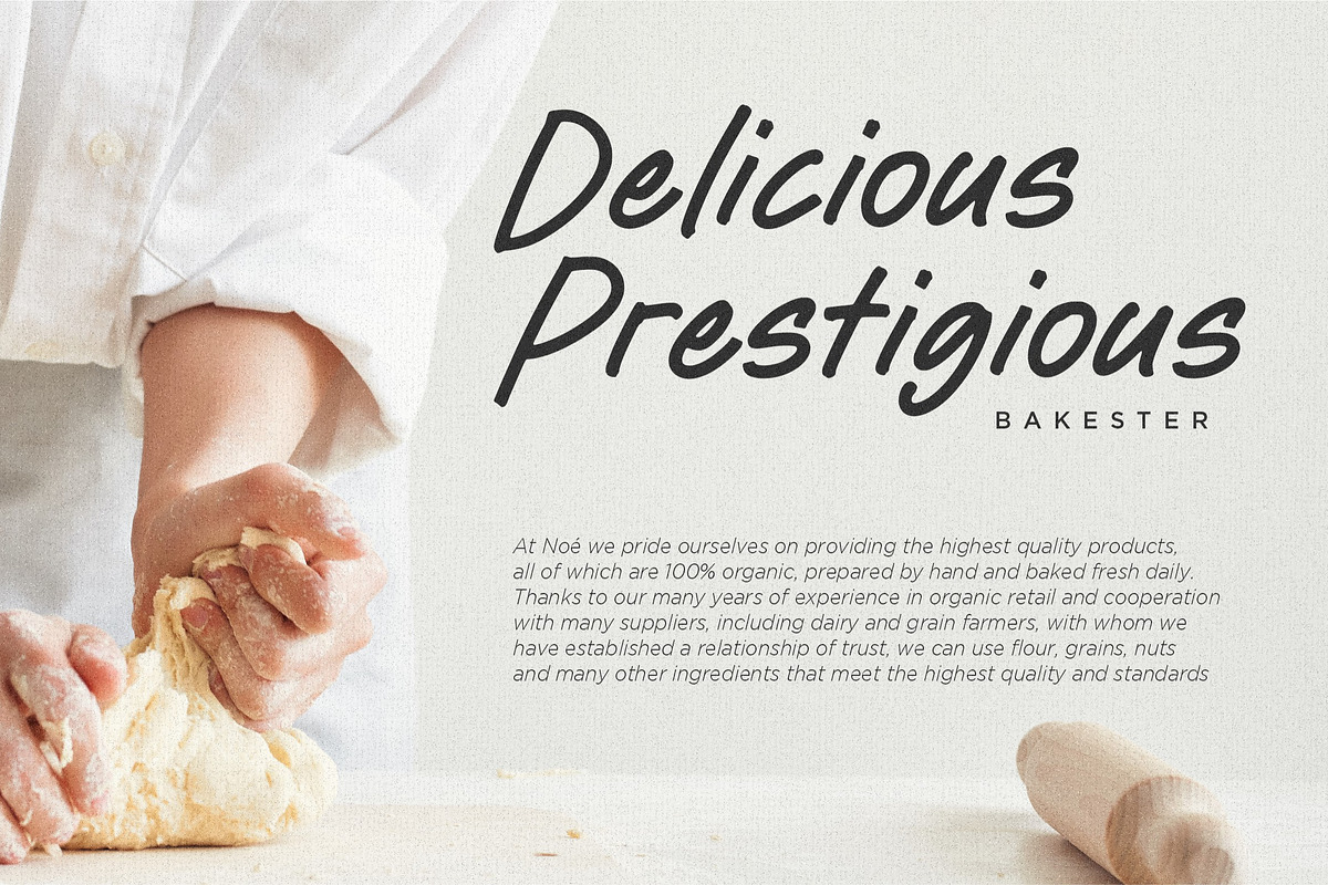 Harvest Cake Sweet Handwritten Font, a Handwritten Font by Letterative Studio (Photo 2 of 5)