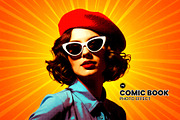 Comic Pop Art Photo Effect Bundle, a Layer Style Add-On by graphypix (Thumbnail 6 of 11)