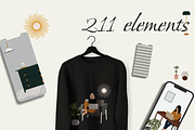 Home Decor- vector collection, an Illustration by Yana_mide (Thumbnail 2 of 9)