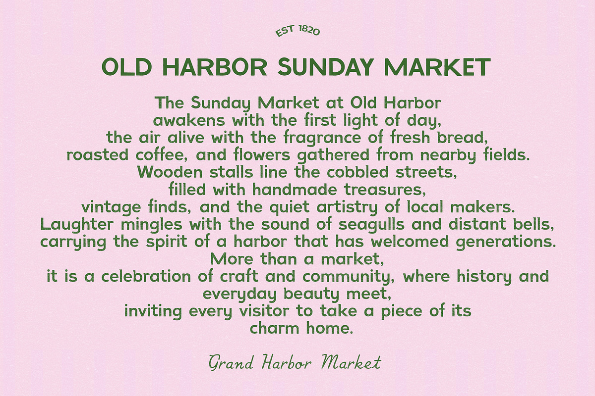 Vintage Handmade Script and Sans Duo, a Handwritten Font by Laras Wonderland (Photo 5 of 19)